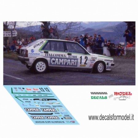 LANCIA DELTA 4WD - DEL ZOPPO - RALLY MONTECARLO 1988