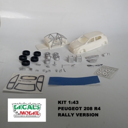 1:43 PEUGEOT 208 R4 - RALLY VERSION