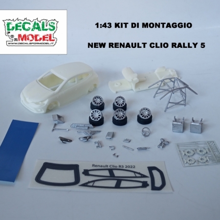 KIT 1:43 RENAULT CLIO RALLY 5 - ONLY KIT