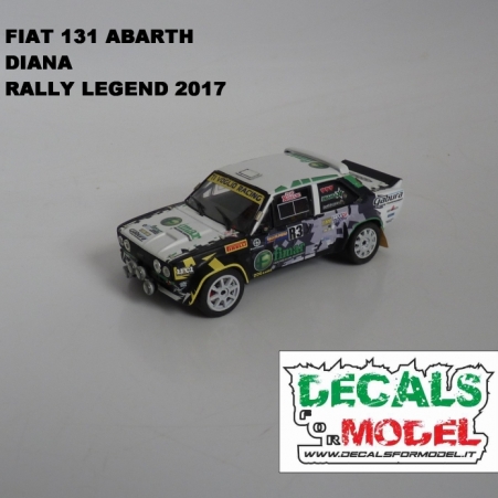 FIAT 131 ABARTH - DIANA - RALLY LEGEND 2017