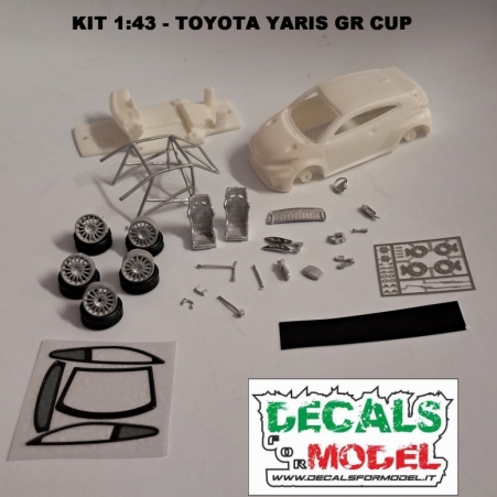 KIT 1:43 - TOYOTA YARIS GR - CUP